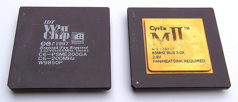 Cyrix and IDT