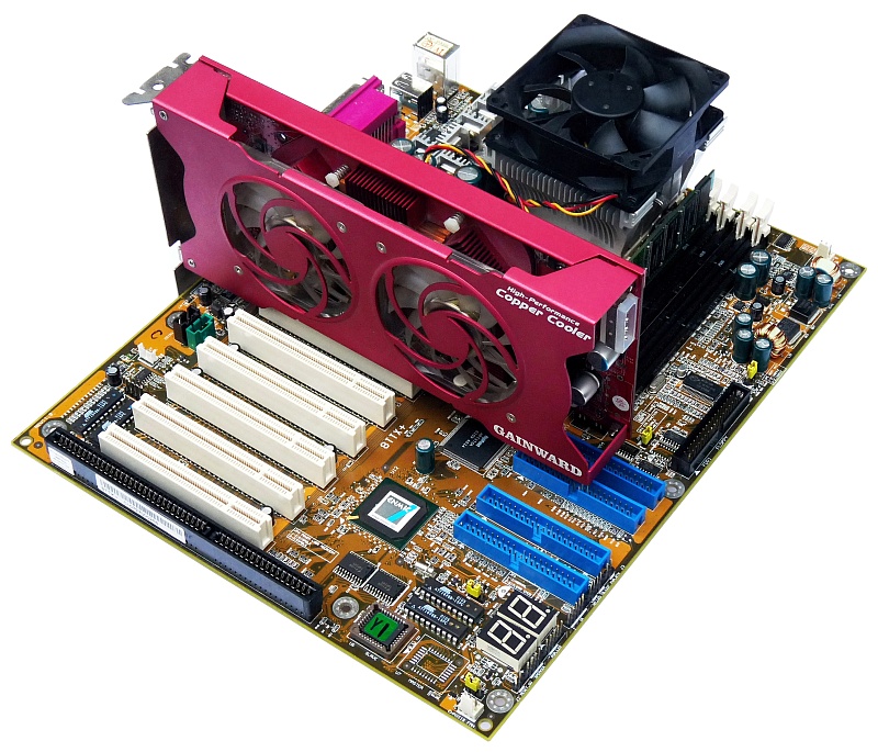 Athlon with KT133A board and GeForce 6800