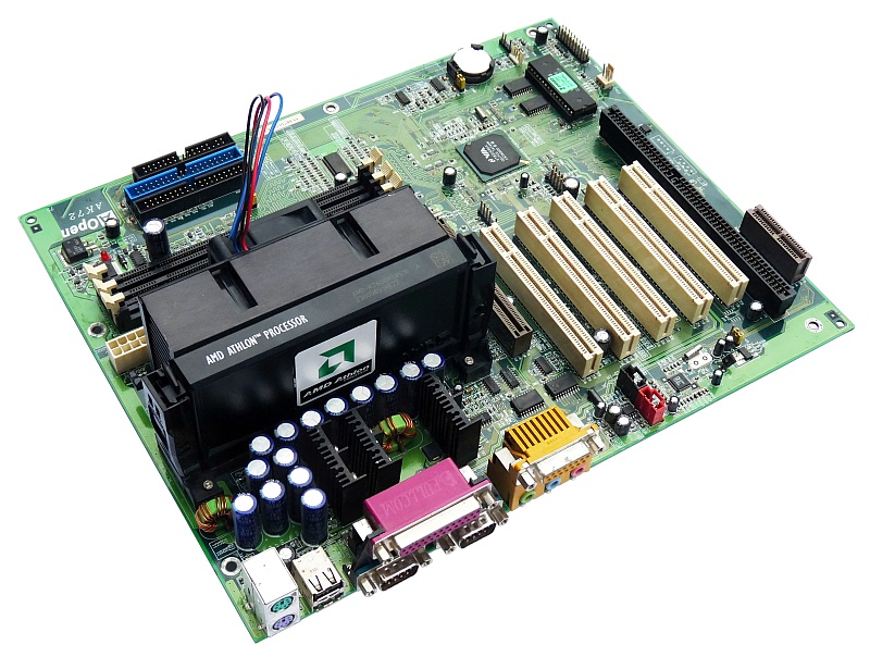 AMD Athlon with AOpen AK72