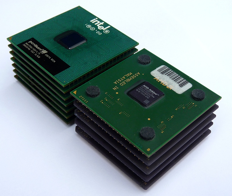 Pentium III and Athlon XP