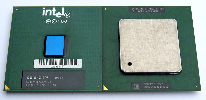 Celeron Coppermine and Pentium III-S