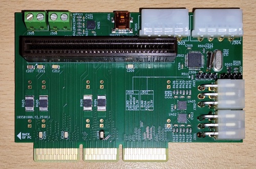 AGP Power Monitor - front