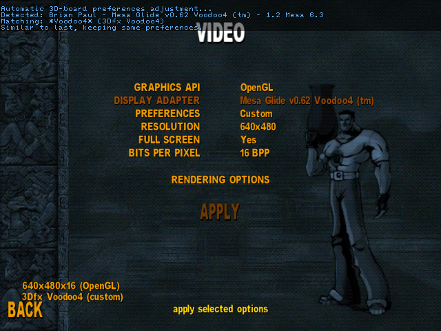 Serious Sam SE Settings