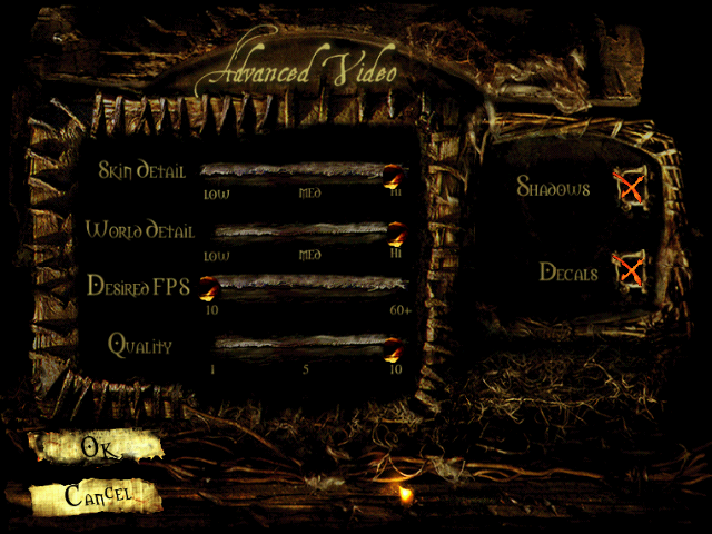 Clive Barker's Undying Settings