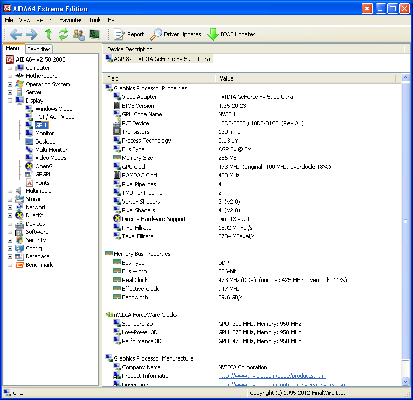 GeForce FX 5950 Ultra