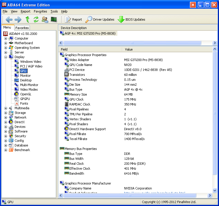 GeForce3 Ti200