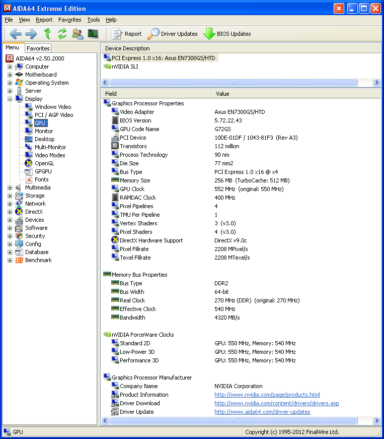 GeForce 7300 GS