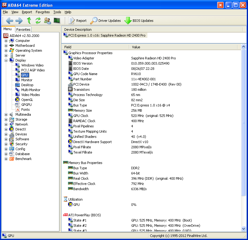 Radeon HD 2400 Pro