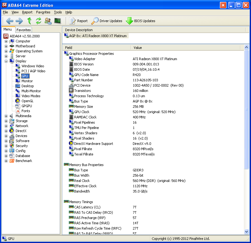 Radeon X800 XT PE