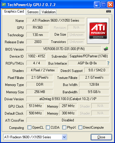 Radeon 9600 XT