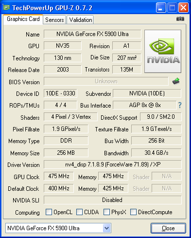 GeForce FX 5950 Ultra