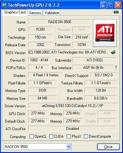 Radeon 9500