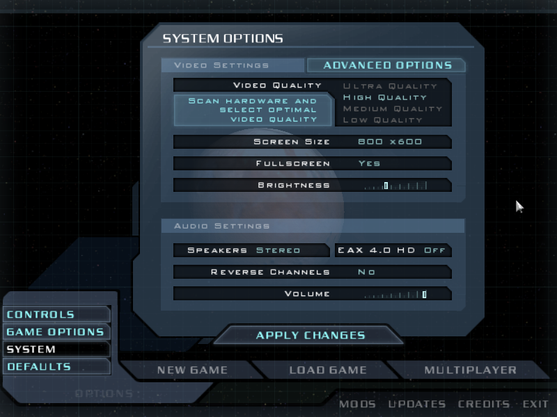 Doom 3 Settings