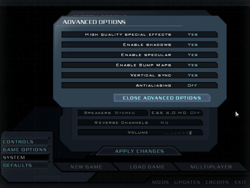 Doom 3 Settings