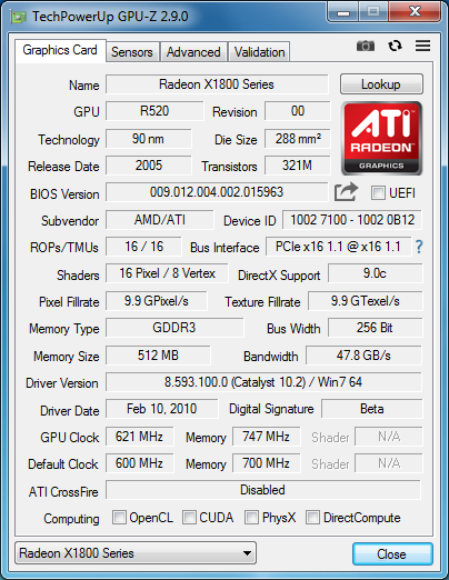 Radeon X1800 XT