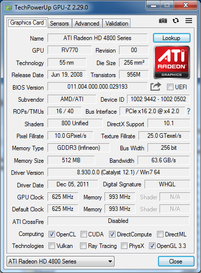 Radeon HD 4850