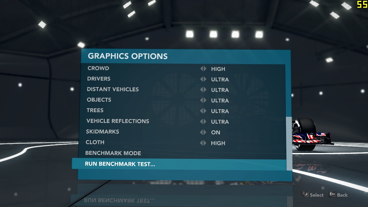 F1 2012 Settings