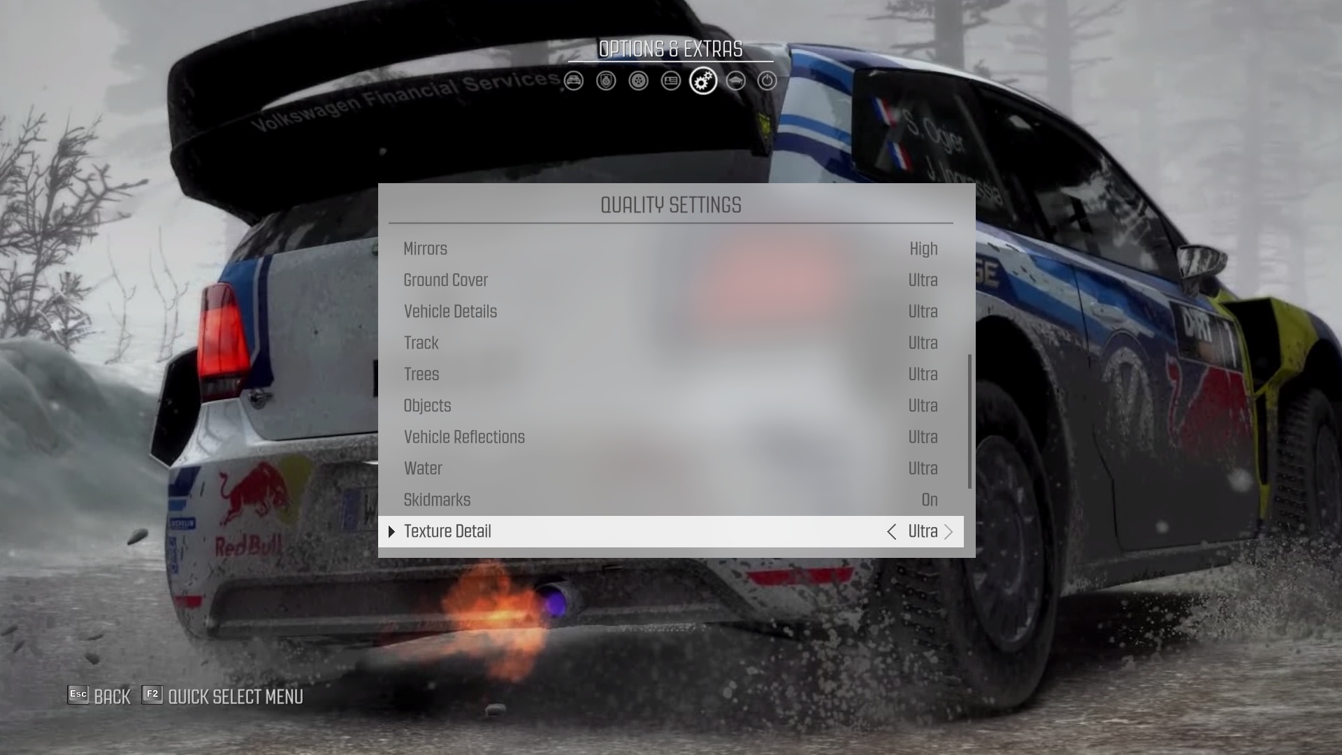 Dirt Rally Settings