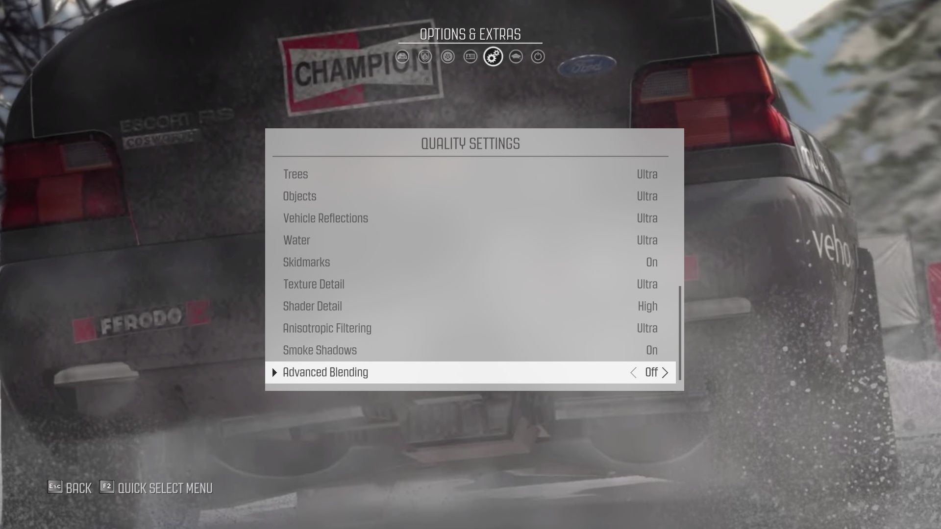 Dirt Rally Settings