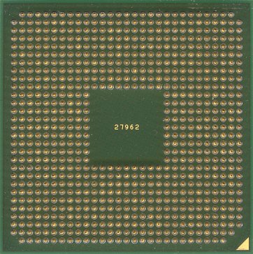 AMD Athlon 64 2800+ (NewCastle, s754) (back side)