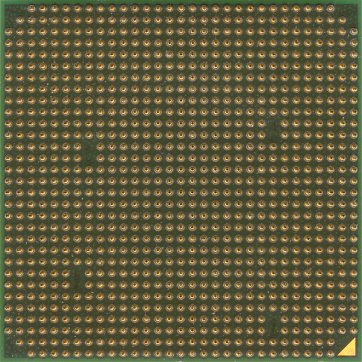 AMD Athlon X2 7550 (back side)
