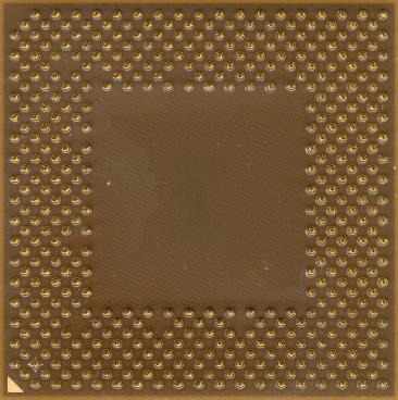 AMD Athlon XP 2600+ (Thoroughbred) (back side)
