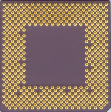 AMD Duron 1000 (back side)