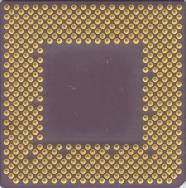 AMD Duron 750 (back side)