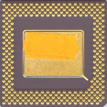 AMD K5 PR90 (back side)