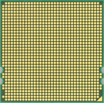 AMD Opteron 8380 (back side)
