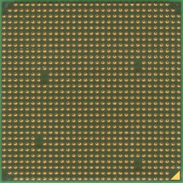 AMD Phenom X4 9100e (back side)