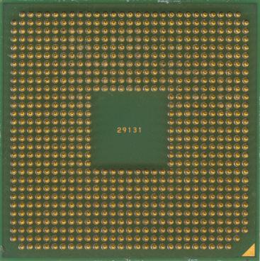 AMD Sempron 2600+ (back side)