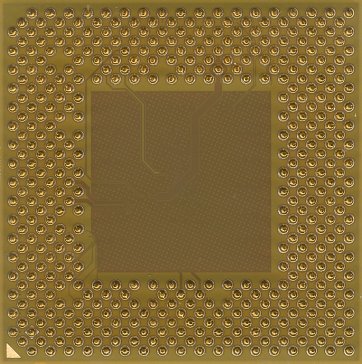 AMD Sempron 3000+ (Barton) (back side)