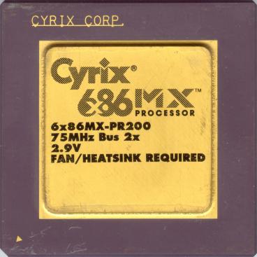 Cyrix 6x86MX-PR200