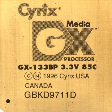 Cyrix MediaGX-133