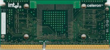Intel Celeron 300 (back side)