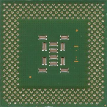 Intel Celeron 667 (back side)