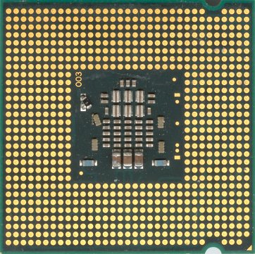Intel Celeron E1200 (back side)