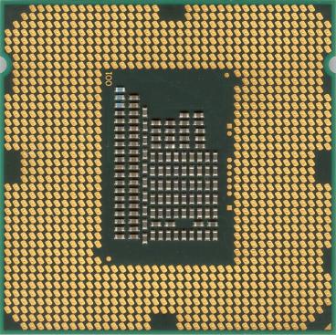 Intel Celeron G550 (back side)