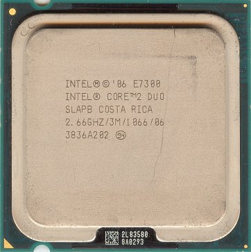 Intel Core 2 Duo E7300