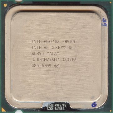 Intel Core 2 Duo E8400