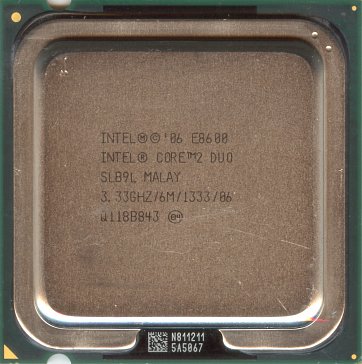 Intel Core 2 Duo E8600