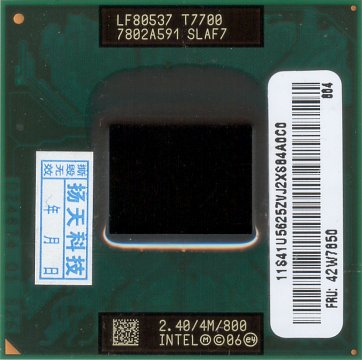 Intel Core 2 Duo T7700