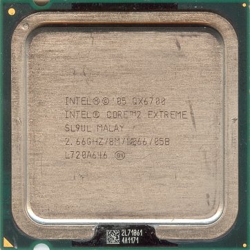 Intel Core 2 Extreme QX6700