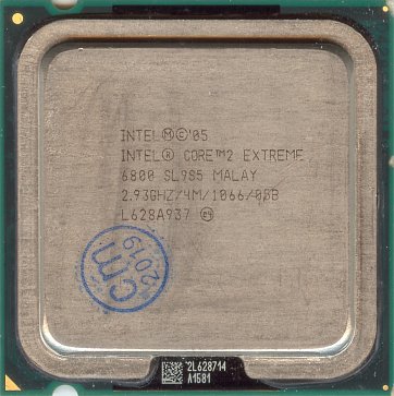 Intel Core 2 Extreme X6800
