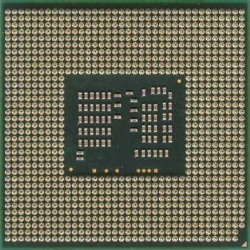 Intel Core i3-310M (ES) (back side)