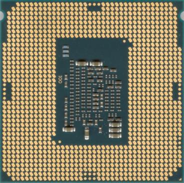 Intel Core i3-6100 (back side)