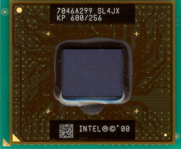 Intel Mobile Pentium III 600 MHz