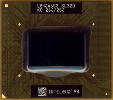 Intel Mobile Pentium II 266PE (BGA)