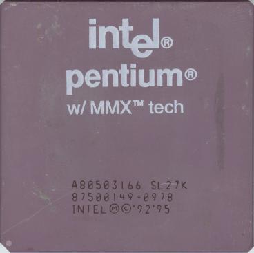 Intel Pentium 166 MMX (CPGA)
